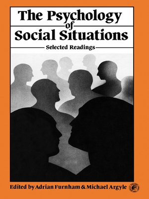 cover image of The Psychology of Social Situations